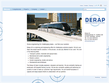 Tablet Screenshot of derap-ag.ch
